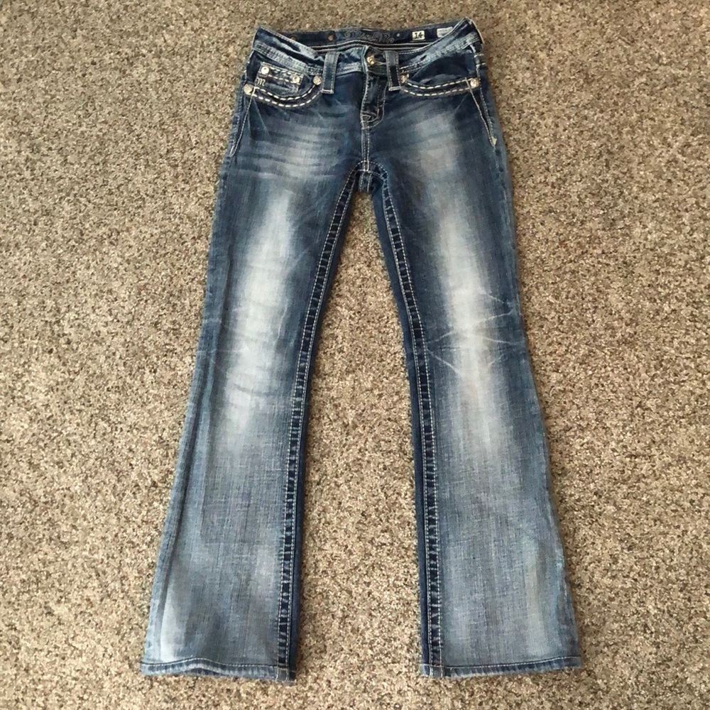 Super Cute Boot Cut Miss Me Jeans!!